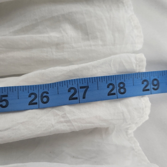 Free People Sunbeams Mini Dress Size XS Off Shoulder Embroidered Boho Peasant - Picture 7 of 15